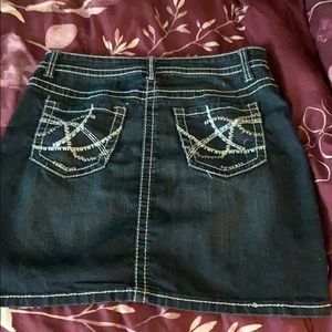 Jean skirt